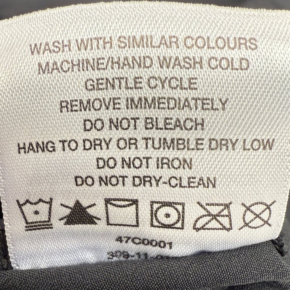 NWT Women's MPG SPORT Blaze Black Stretch Woven Ankle Pants‎ | Size L - Picture 9 of 9